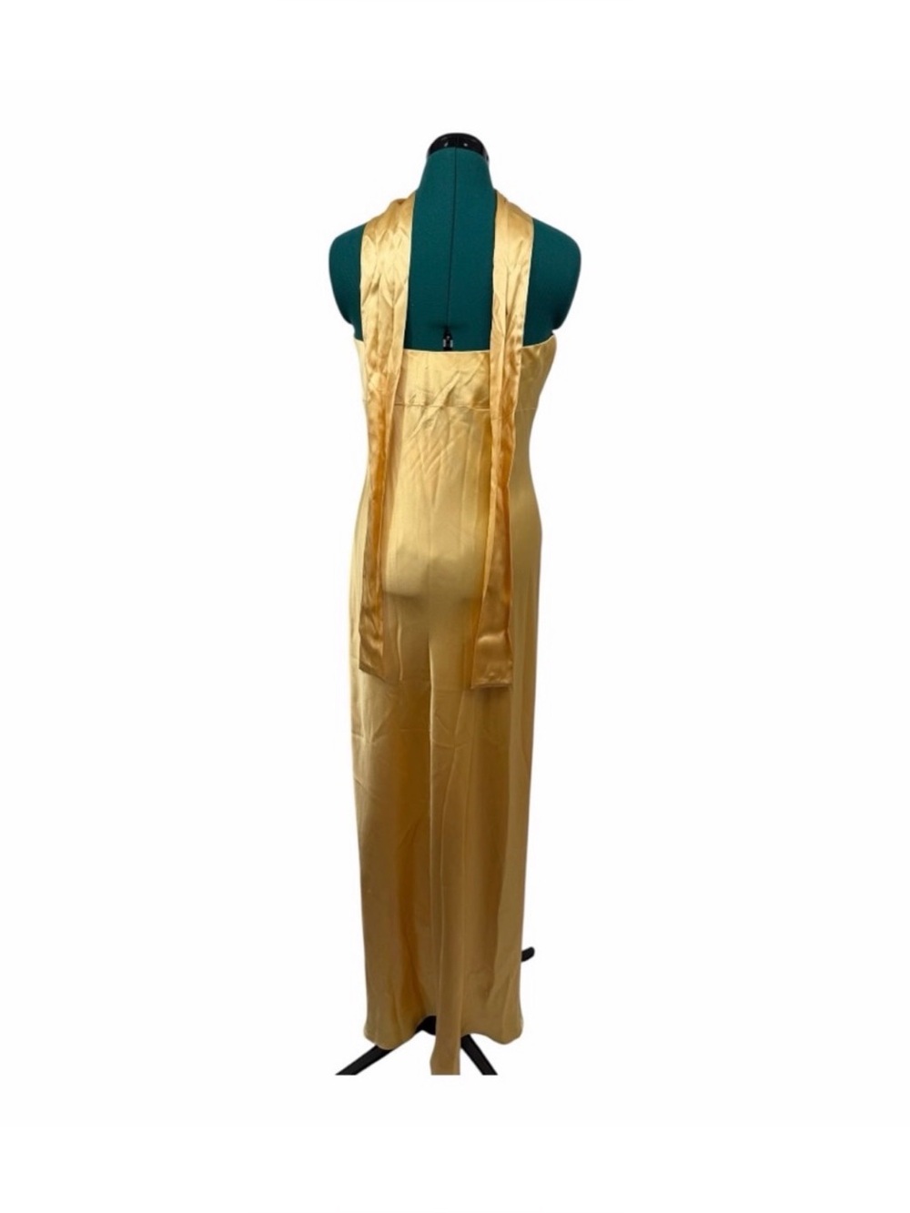 Reformation Oren Silk Maxi Dress XL Butter‎ Yellow Strapless Wedding Guest - Picture 5 of 8